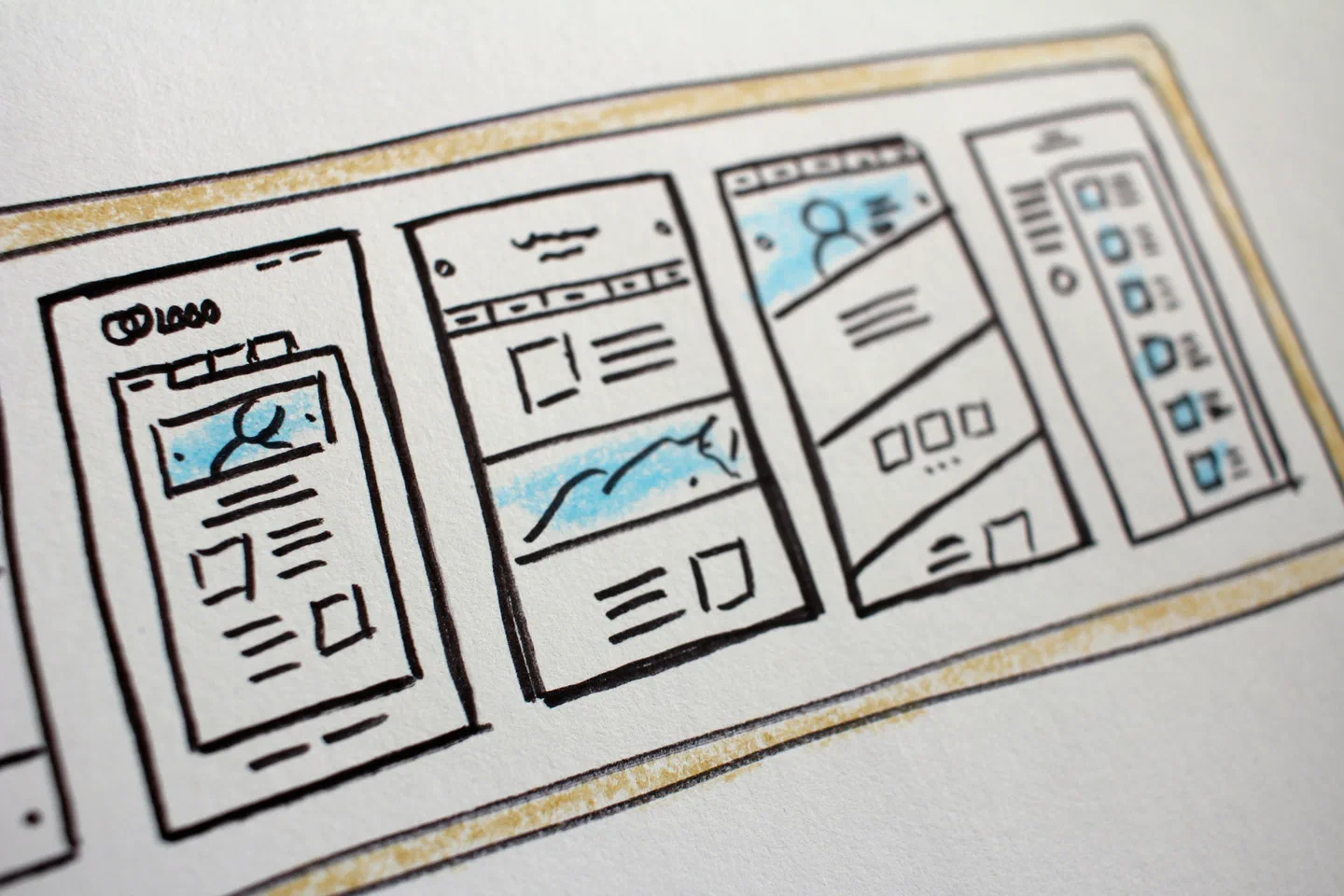 Frontend Thinking Wireframes