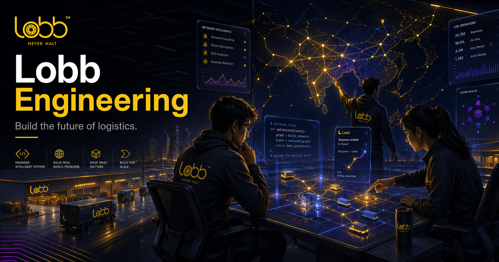 Lobb — we're hiring